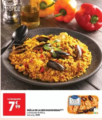 Maison Briau - Paëlla De Mer offre à 7,99€ sur Auchan Supermarché