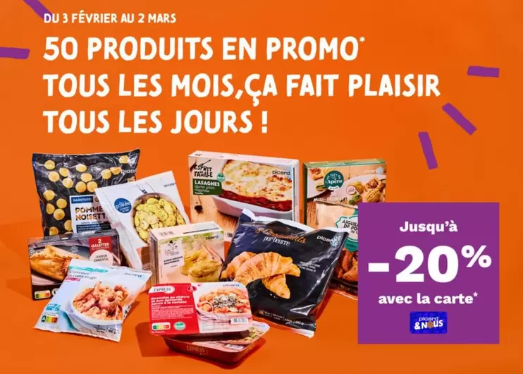 Mars - Tous Les Mois,ca Fait Plaisir Tous Les Jours offre sur Picard