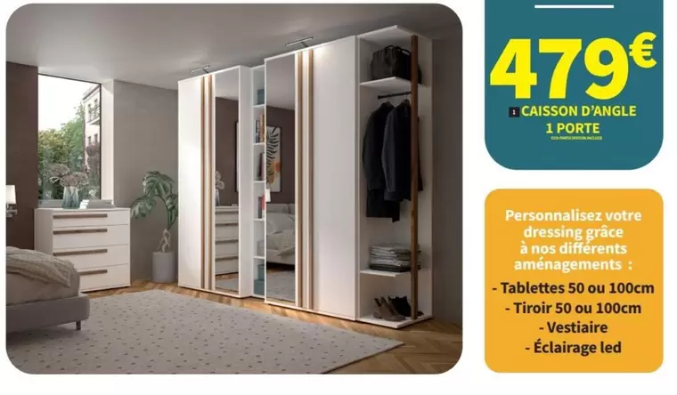 Nos - Casson D'angle 1 Porte offre à 479€ sur Conforama