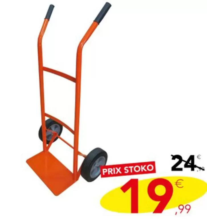 Diable De Manutention 150 Kg offre à 19,99€ sur Stokomani