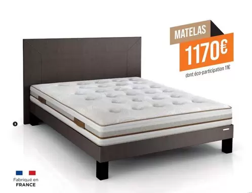 Matelas offre à 1170€ sur Gallery Tendances