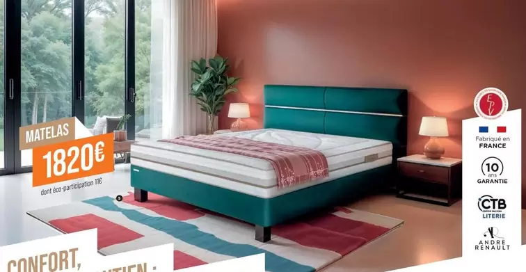 Matelas offre à 1820€ sur Gallery Tendances