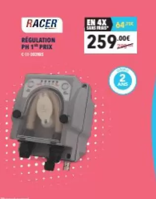 Racer - Racer Régulation Ph  offre à 259€ sur Cash Piscines