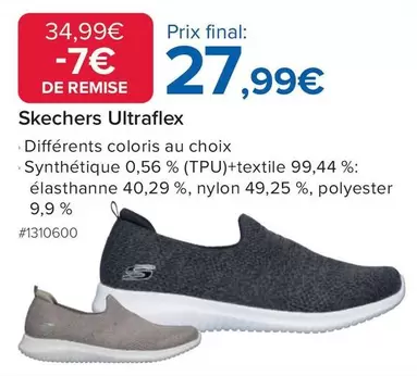 Skechers - Ultraflex offre à 27,99€ sur Costco