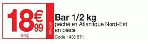 Bar 1/2 Kg offre à 18,99€ sur Promocash