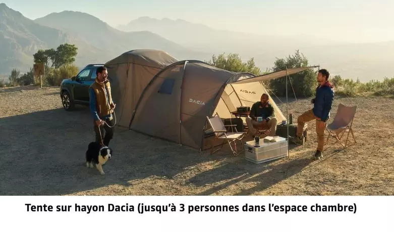 Tente Sur Hayon Dacia offre sur Dacia