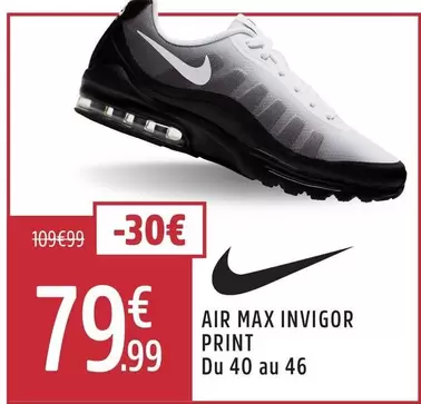 Nike - Air Max Invigor Print offre à 79,99€ sur Intersport