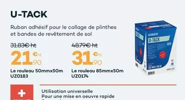 U-Tack offre à 21,9€ sur Zolpan