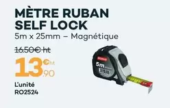 Mètre Ruban Self Lock offre à 13,9€ sur Zolpan