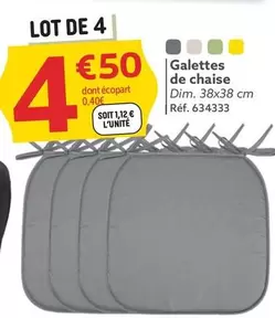 Dim - Galettes De Chaise offre à 4,5€ sur Gifi