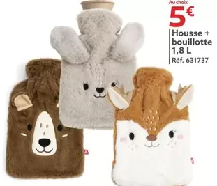 Housse + Bouillotte offre à 5€ sur Gifi