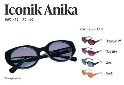 Iconik Anika offre sur Acuitis