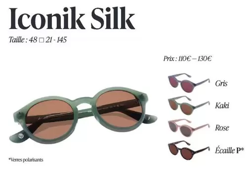 Iconik Silk  offre sur Acuitis