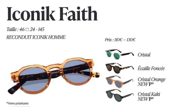 Iconik Faith  offre sur Acuitis