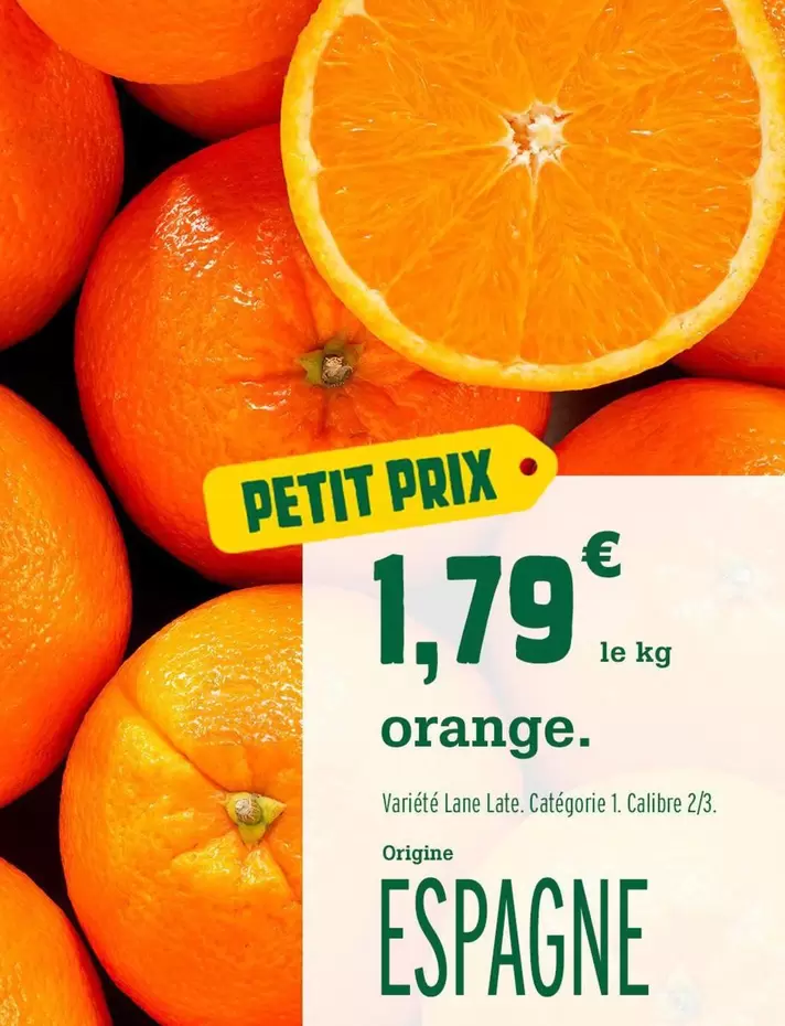 Orange - offre à 1,79€ sur Fresh