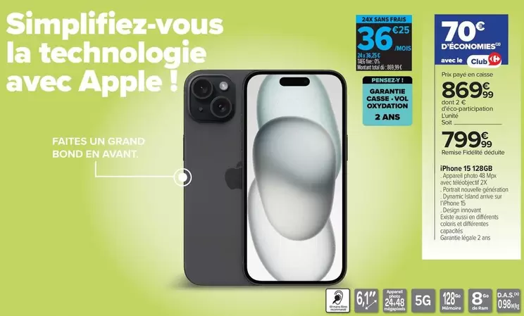 Apple - Aspirateur À Confort offre sur Carrefour City