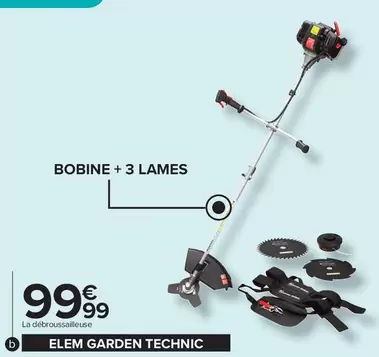 Technic - Elem Garden offre à 99,99€ sur Carrefour Market