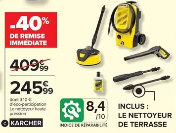 Kärcher - Le Nettoyeur Haute Pression offre à 245,99€ sur Carrefour Market