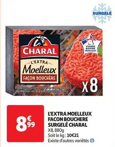 Charal - L'extra Moelleux Facon Bouchere Surgele offre à 8,99€ sur Auchan Supermarché