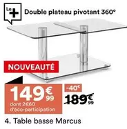 Table Basse offre à 149,99€ sur BUT