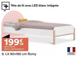 Tête De Lit Avec Led Blanc Intégrée offre à 199,99€ sur BUT