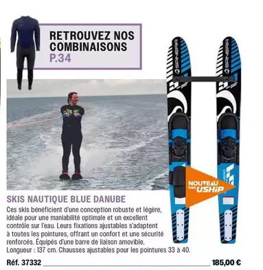 Skis Natique Blue Danube offre à 185€ sur Uship