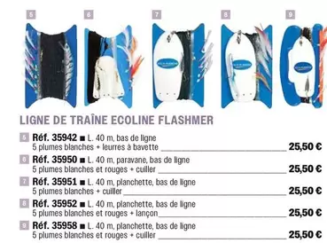Ligne De Traine Ecoline Flashmer offre à 25,5€ sur Uship