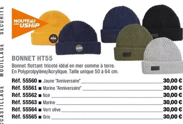 Gill - Bonnet HT55 offre à 30€ sur Uship