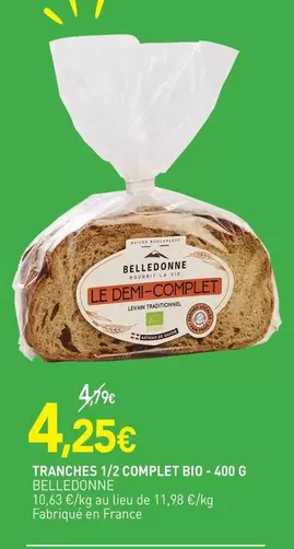 Belledonne - Tranches 1/2 Complet Bio offre à 4,25€ sur NaturéO