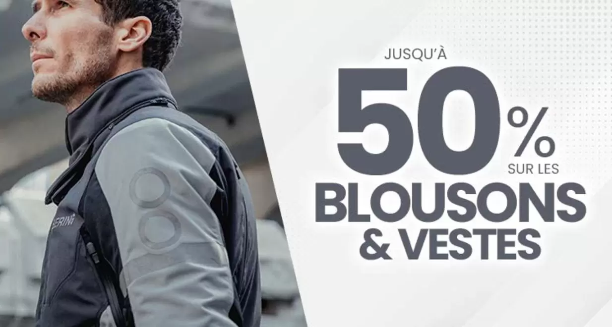 Blousons & Vestes offre sur Moto-Axxe