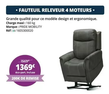 Grande Qualité Pour Ce Modèle Design Et Ergonomiqu offre à 1369€ sur Distri Club Médical