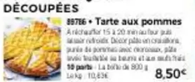 Tarte Aux Pommes offre à 8,5€ sur Maison Thiriet