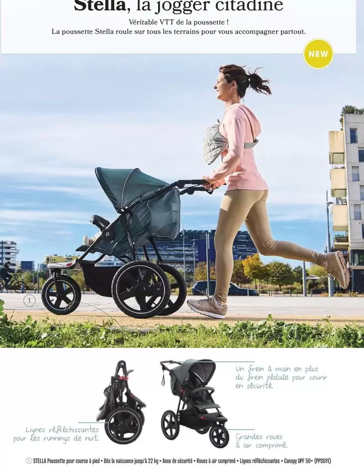 Stella, La Jogger Citadine offre sur Orchestra