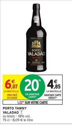 Porto Tawny Valadao offre à 4,85€ sur Intermarché Contact