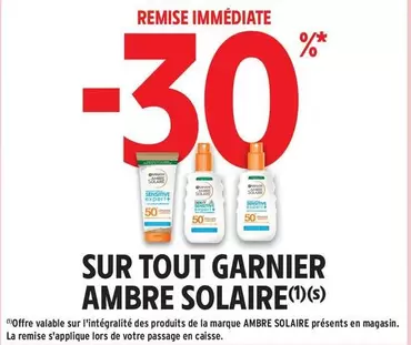 Garnier - Sur Tout offre sur Intermarché Contact