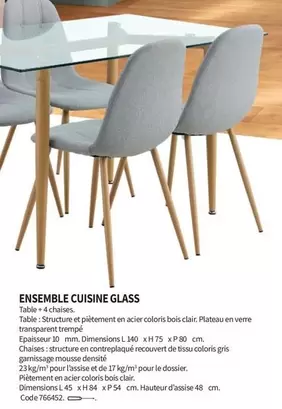 Ensemble Cuisine Glass