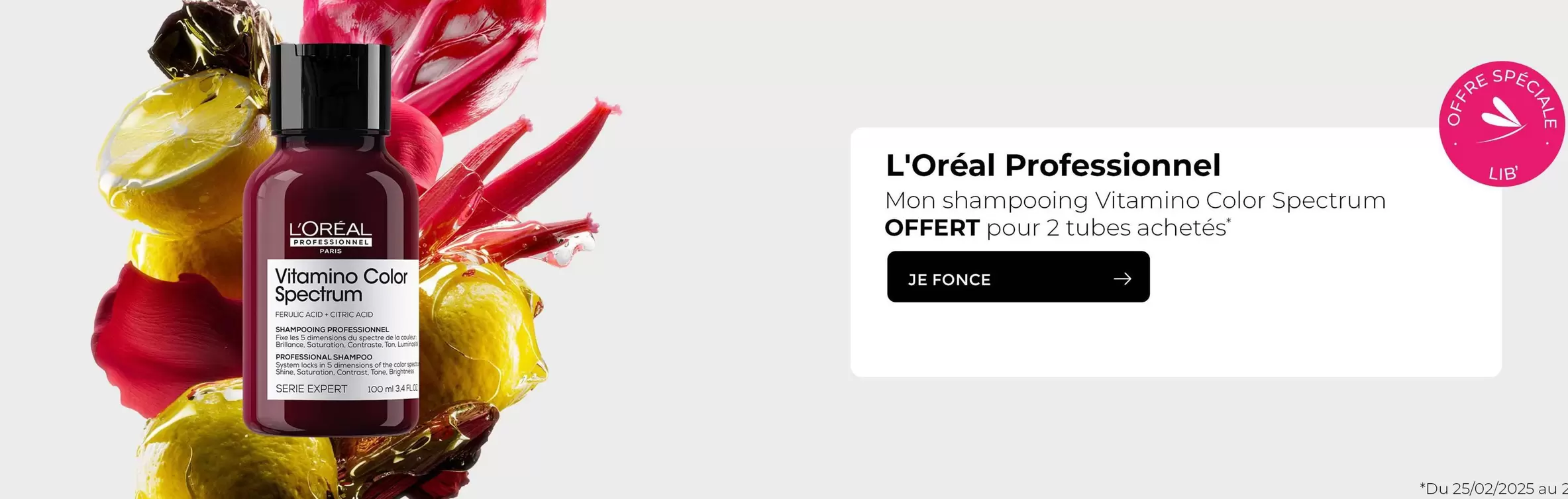 L'Oréal - Professionnel offre sur Bleu Libellule