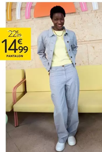 Pantalon offre à 14,99€ sur DistriCenter