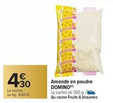 Domino - Amande En Poudre offre à 4,3€ sur Carrefour Contact