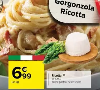 Ricotta offre à 6,99€ sur Cora