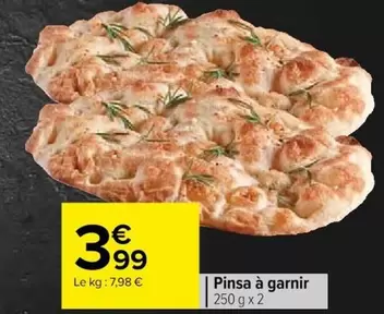 Pinsa À Garnir offre à 3,99€ sur Cora