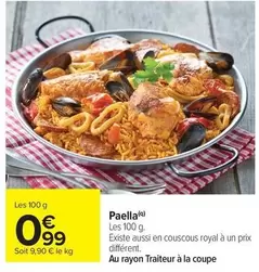 Royal - Paella offre à 0,99€ sur Carrefour Contact