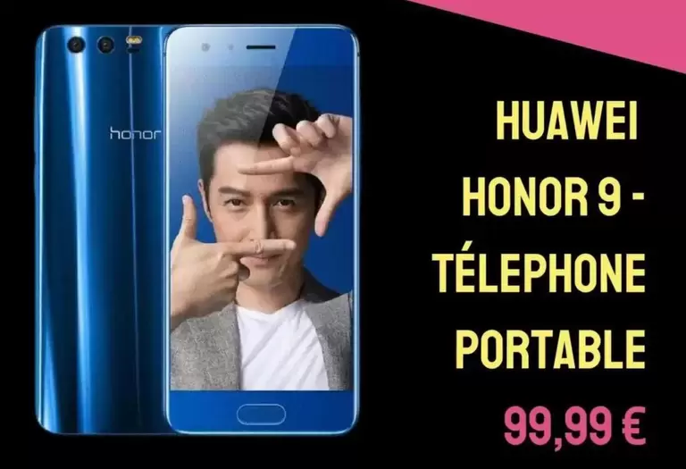 Huawei - Honor 9 Telephone Portable offre à 99,99€ sur Cash Converters