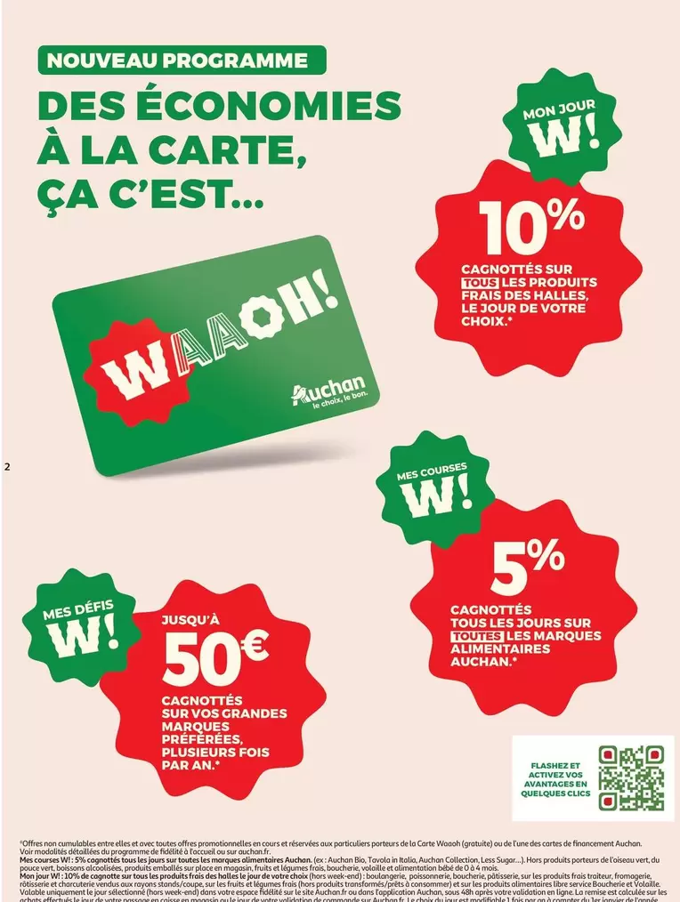 Auchan - Sac Sachets offre sur Auchan Hypermarché