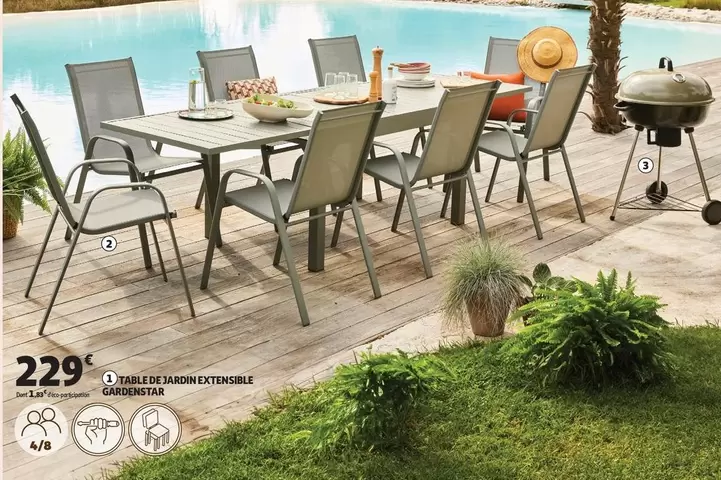 Gardenstar - Jarabe E-bandine Extensible offre à 229€ sur Auchan Hypermarché