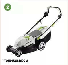 Tondeuse 1600 W offre à 119€ sur Auchan Hypermarché