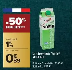 Yoplait - Lait Fermenté offre à 1,79€ sur Cora