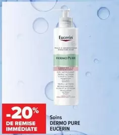 Eucerin - Soins Dermo Pure offre sur Cora