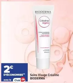 Bioderma - Soins Visage Créaline offre sur Cora