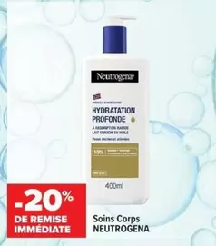 Neutrogena - Soins Corps offre sur Cora